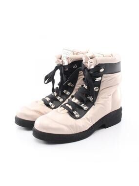 Chanel Coco Neige Winter Boots Nylon #282618C54B